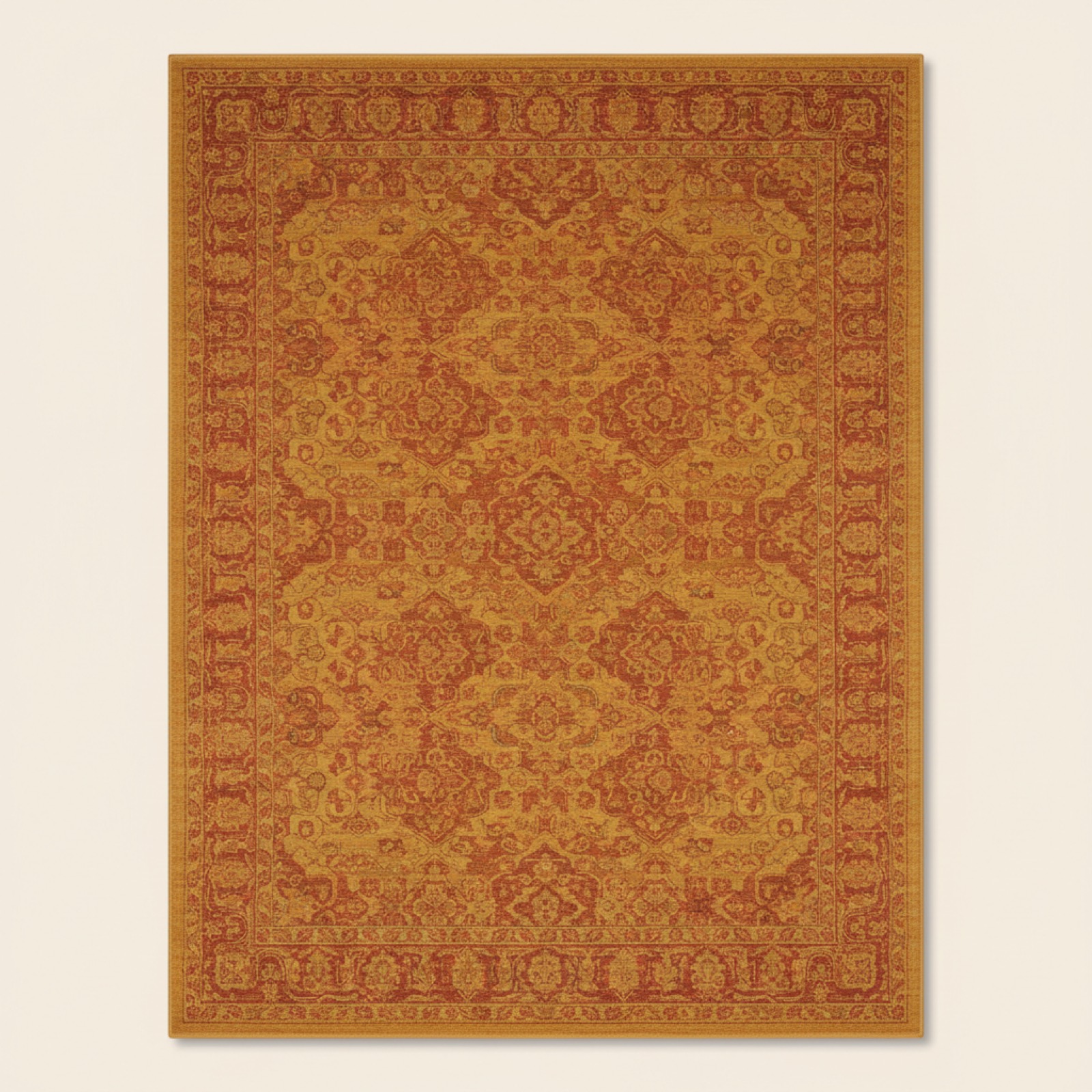 Tapis de Salon Ocre