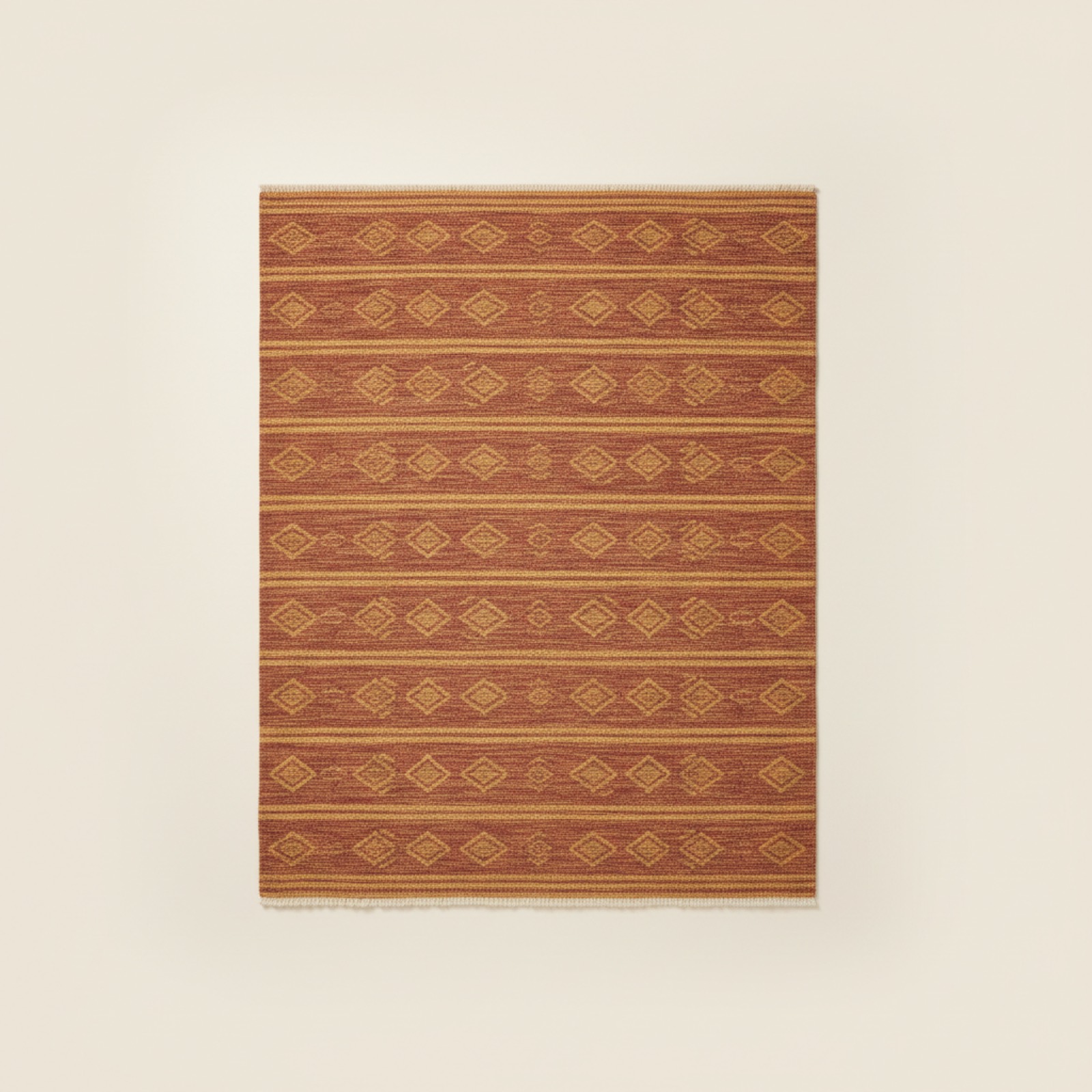 Tapis de Salon Terracotta