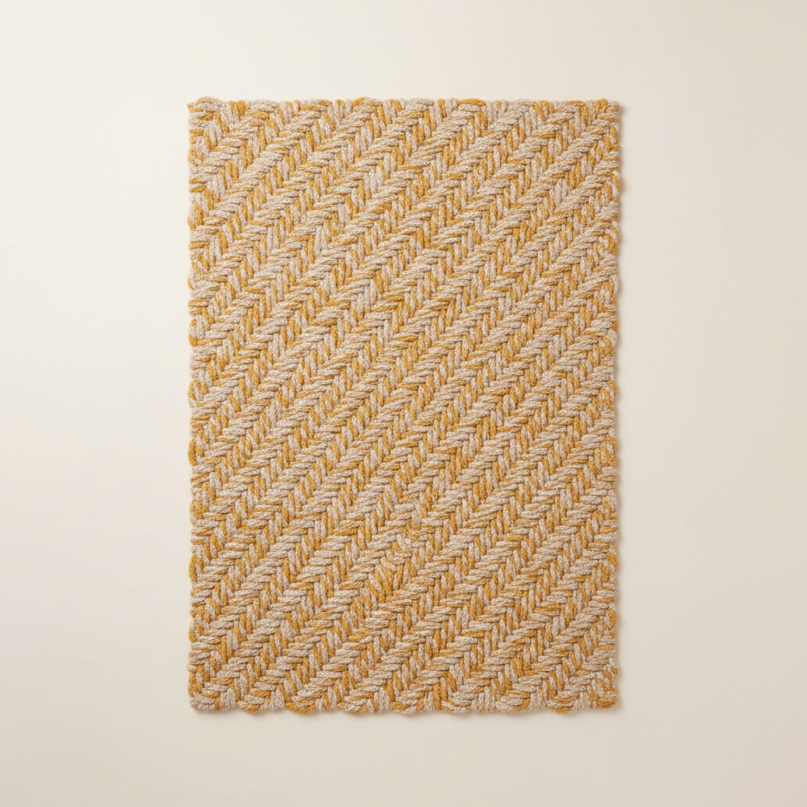 Tapis de Bain Cordon Tressé